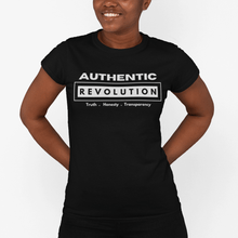 Load image into Gallery viewer, Authentic Revolution: Truth, Honesty, Transparency Short-Sleeve T-Shirt